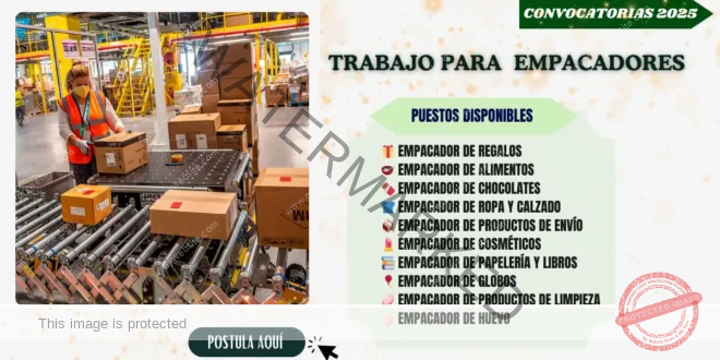 EMPACADOR DE PRODUCTOS